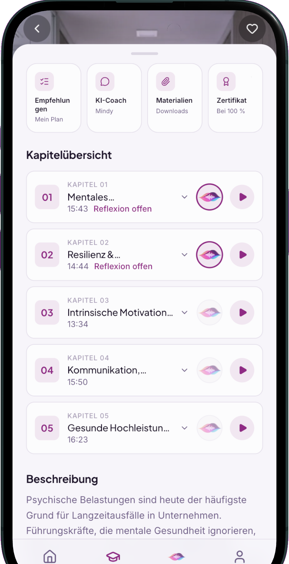 Kapitelübersicht